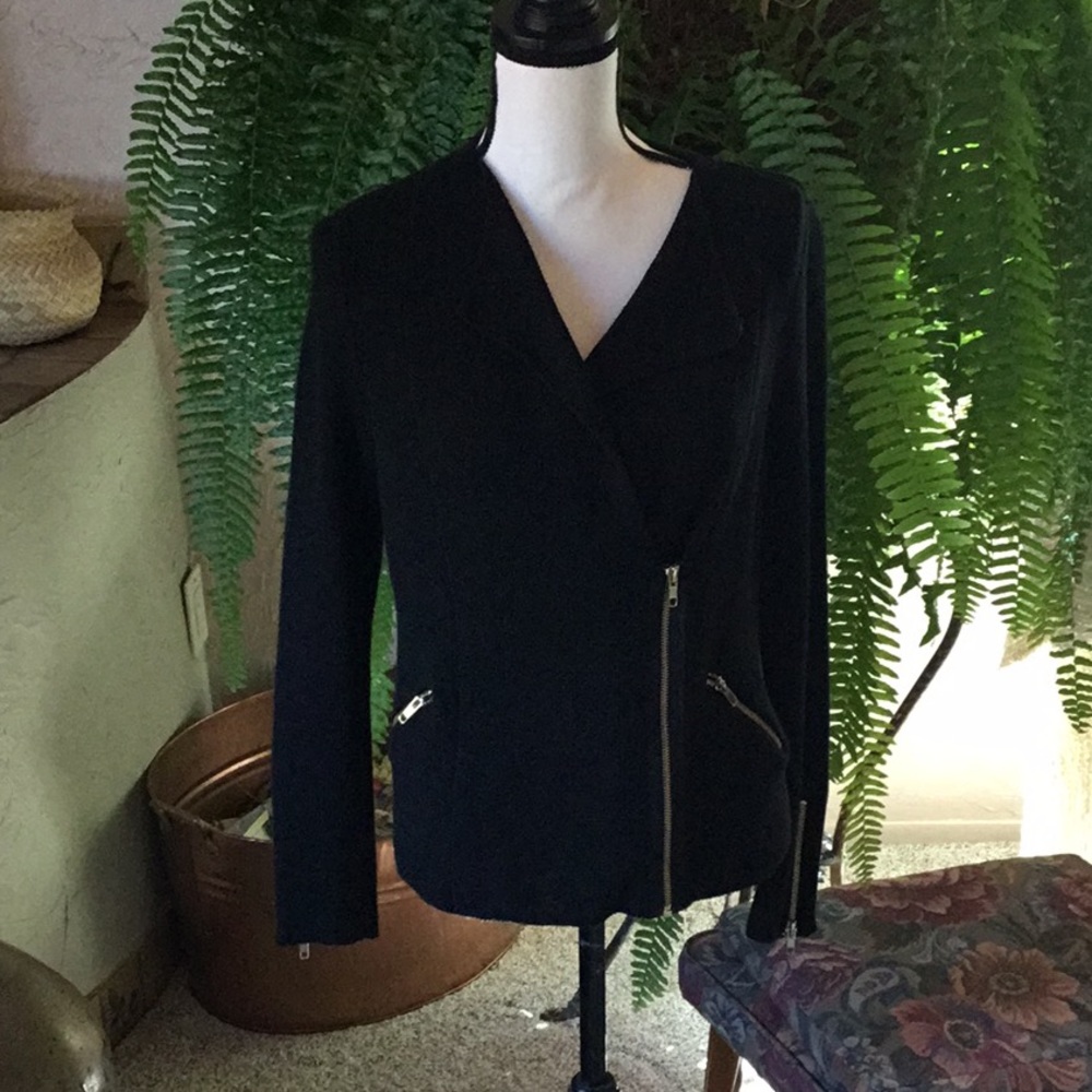NWOT Chico’s Moto Style Sweater